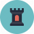 22 tower level game design flat icon 512